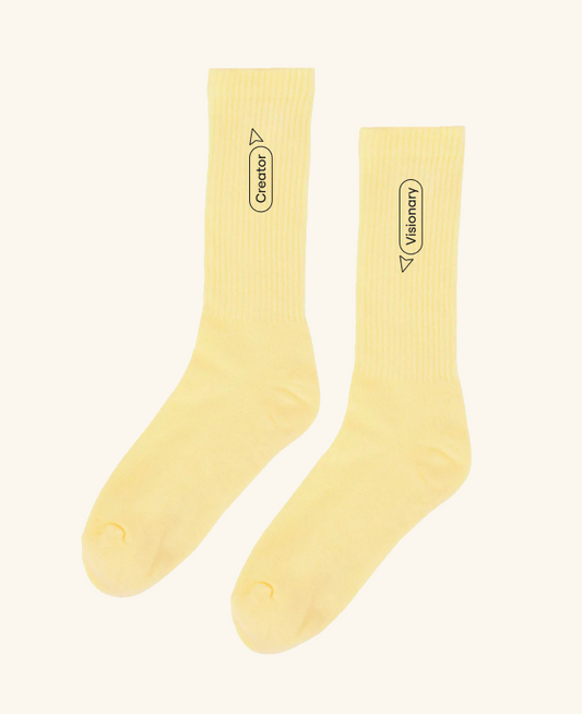 Creator socks - yellow